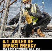 Additional picture of HAMMER ROTARY COMBO 1-9/16" SDS-MAX CORDED