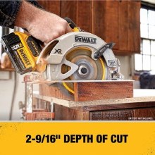 Additional picture of Saw Circular 20V Max XR Cordless Brushless 7-1/4" Dewalt (Bare Tool)