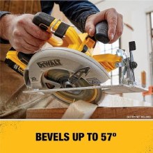 Additional picture of Saw Circular 20V Max XR Cordless Brushless 7-1/4" Dewalt (Bare Tool)
