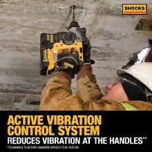 Additional picture of Hammer Rotary SDS Plus L-Shape 20V Max XR Cordless Brushless 1" Dewalt (Bare Tool)