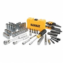 Additional picture of Socket Mechanics Tool (SAE & Metric) Set 1/4" & 3/8" Drive Dewalt 108-Piece