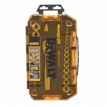 Additional picture of Socket Set (SAE & Metric) 1/4" & 3/8" Drive Dewalt 34-Piece