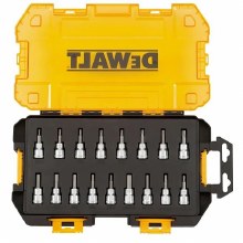 Additional picture of Socket Bit Set (SAE Metric & Torx) 3/8" Drive Dewalt 17-Piece