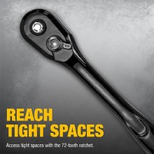 Additional picture of Socket Impact (SAE & Metric) Set 1/2" Drive Dewalt 23-Piece