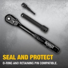 Additional picture of Socket Impact (SAE & Metric) Set 1/2" Drive Dewalt 23-Piece