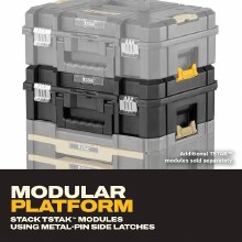Additional picture of Tstak Ii Stackable Flat Top Tool Storage Case 13" Dewalt