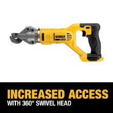 Additional picture of Shear Offset Metal 20V Max 18 Gauge Dewalt (Bare Tool)