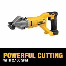 Additional picture of Shear Offset Metal 20V Max 18 Gauge Dewalt (Bare Tool)