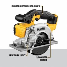Additional picture of Saw Circular 20V Max Cordless Metal Cutting 5-1/2" Dewalt (Bare Tool)