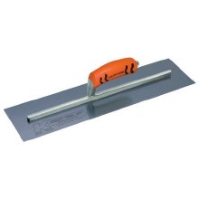 TROWEL, CEMENT, 14"X 3', BLUE STEEL W/PROFORM HANDLE