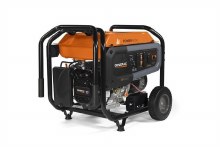 GENERATOR, GP8000E,  8,000 WATT, GENERAC 120/240V , ELECTRIC START W/WHEEL KIT