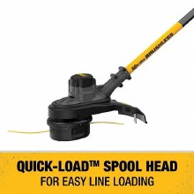 Additional picture of Trimmer 60V Flexvolt Max Cordless Brushless 15" Kit Dewalt (1) Battery (1) Charger (1) .080" Trimmer Line