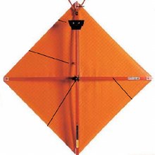Additional picture of RIB SET FOR 48" ROLL UP SIGNS, ORANGE FIBERGLASS