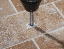 Additional picture of Bit Drill (Natural Stone & Tile) Carbide Tip 4-Piece Set (1/8", 3/16", 1/4", 5/16") Bosch