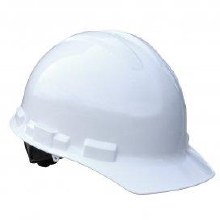 HARD HAT, WHITE, RATCHET BACK, 6 PT, CAP STYLE HARD HAT, WHITE, RATCHET BACK, 6 PT, CAP STYLE
