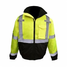JACKET, BOMBER, BLACK BOTTOM HI-VIZ, CLASS 3, RADIANS