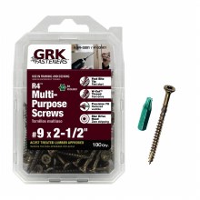 SCREW, R4 MP SCREWS HANDY PAK #9 X2-1/2" (100)