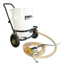 Additional picture of SANDBLASTER, POWER GUN H2O, OR DRY- 30 FT HOSES, TANK, CART