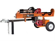 WOOD LOG SPLITTER, 37 TON, HORIZONTAL/VERTICAL, GX270, 14 SEC CYCLE