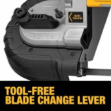 Additional picture of Bandsaw Dual Switch 4" 20V Max Kit (2) Battery Dewalt