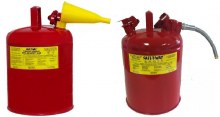 GAS CAN , 5 GALLON, RED, TYPE II SAFETY, GASOLINE METAL NOZZLE GAS CAN , 5 GALLON, RED, TYPE II SAFETY, GASOLINE METAL NOZZLE