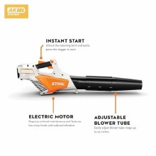 Additional picture of BLOWER, BATTERY, AK SERIES, BGA57, LITHIUM-ION POWER (INCLUDES AK20 BATTERY AND AL101 CHARGER)