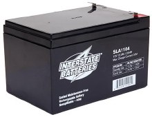 BATTERY, SLA1104 12V/12AH/120CCA