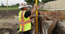Additional picture of Level 2-Piece Concrete Set 32"/72" Type 196 Spirit Form and Footing Stabila