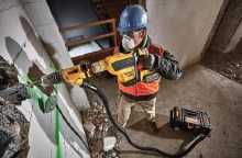Additional picture of Hammer Rotary Combination Kit SDS Max 60V Flexvolt Cordless Brushless E-Clutch 1-9/16" Dewalt (2) 9.0 Ah Batteries (1) Charger (1) Case