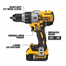 Additional picture of Tool Combo Kit 20V Max XR Dewalt 6-Tool with (2) Batteries (1) Charger (1) Soft Case
