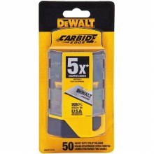 BLADE , CARBIDE EDGE UTILITY KNIFE, 50 PK