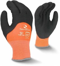 GLOVES, DIPPED WINTER GLOVES, GRIPPER WORK