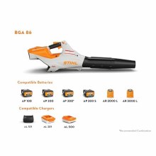 Additional picture of BLOWER, BATTERY, AP SERIES, BGA86, LITHIUM-ION POWER (TOOL ONLY)