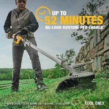 Additional picture of Trimmer 20V Max Cordless Brushless 14" Folding Dewalt (Bare Tool)