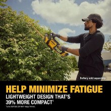 Additional picture of Hedge Trimmer 20V Max Cordless Brushless 22" Dewalt (Bare Tool)