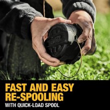 Additional picture of Trimmer 60V Max Cordless Brushless (Attachment Capable) Dewalt (Bare Tool)