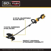 Additional picture of Edger 60V Max Cordless Brushless 7-1/2" Attachment Capable Dewalt (Bare Tool)