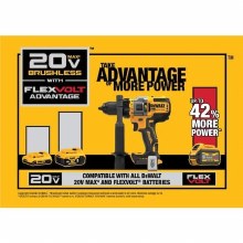 Additional picture of Drill Hammer 20v Max Atomic 1/2" Dewalt (Bare Tool)