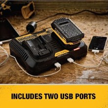 Additional picture of Charger 12V/20V Max/Flexvolt 4.0 AH Dual Port Dewalt