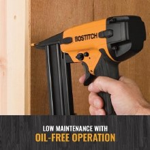 Additional picture of Stapler 18 GA Finish 7/32" Narrow Crown Pneumatic Kit Bostitch (1) Case