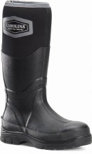 BOOT, WORK NEOPRENE STEEL TOE, TALL BLACK WATERPROOF CAROLINA