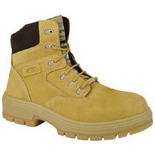 BOOT, 6" BUFFALO YELLOW NUBUCK INSULATED, COMP TOE, COFRA
