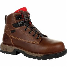 BOOT,  6" LEGACY, BROWN , COMP TOE, WATERPROOF ROCKY