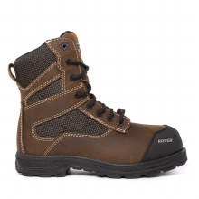 BOOT, 8" AGILITY, BROWN, COMP TOE,  ROYER