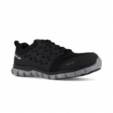 SHOE, SUBLITE BLACK ATHLETIC , ALLOY TOE REEBOK