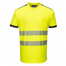 SHIRT, TEE SHIRT SHORT SLEEVE,  CLASS 2 PORTWEST