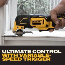 Additional picture of Oscillating Multi Tool 20V Max XR Cordless Brushless 3-Speed Dewalt (Bare Tool)