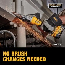Additional picture of Grinder Angle  20V Max XR 5" Flathead Paddle Switch w/Kickback Brake Dewalt (Bare Tool)