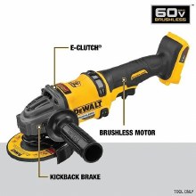 Additional picture of Grinder Angle 60V Max Flexvolt Cordless Brushless 4-1/2" - 6" w/Kickback Brake Dewalt (Bare Tool)