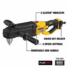 Additional picture of Drill Stud & Joist In-Line 60V Max w/E-Clutch Dewalt (Bare Tool)